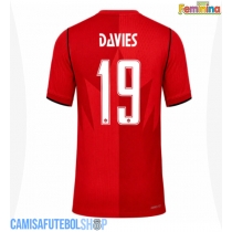 Camisa de time de futebol Canadá Alphonso Davies #19 Replicas 1º Equipamento Feminina Mundo 2026 Manga Curta
